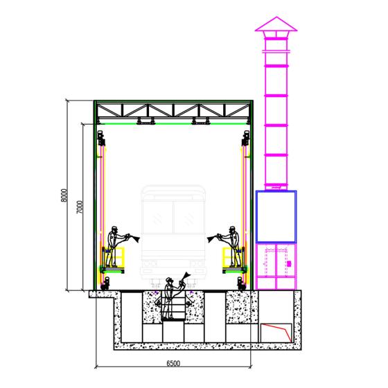 Окрасочно-сушильная камера WDK-3010